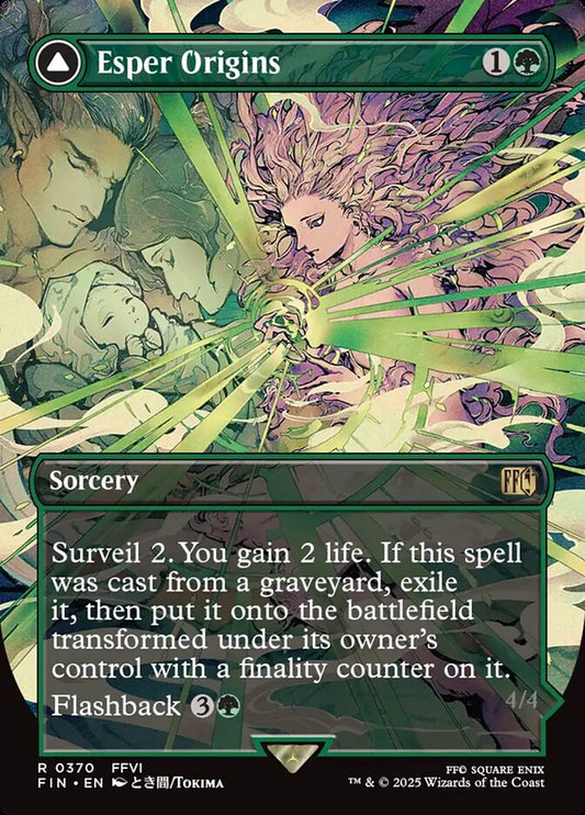 Esper Origins // Summon: Esper Maduin fin 370