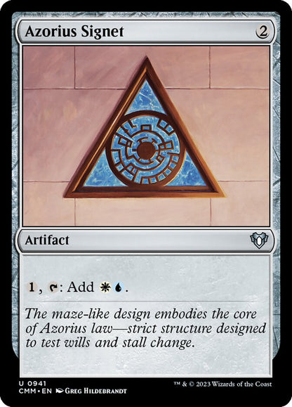 Azorius Signet cmm 941