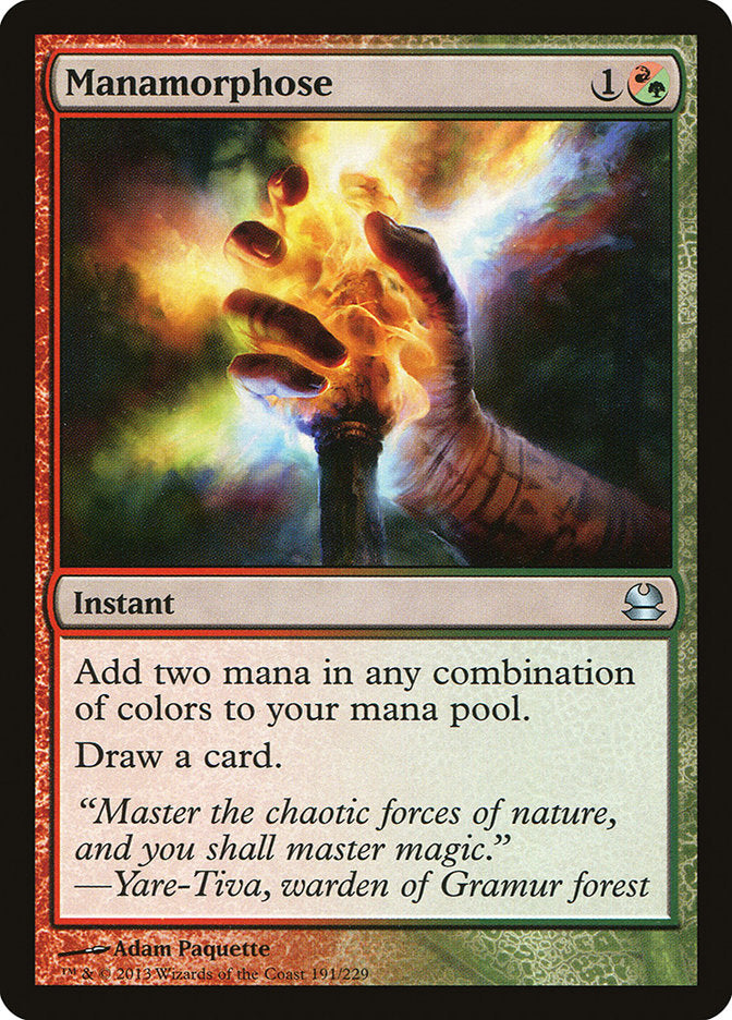 Manamorphose mma 191