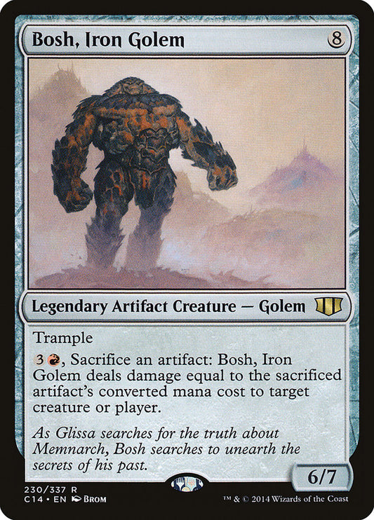 Bosh, Iron Golem c14 230