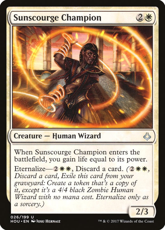 Sunscourge Champion hou 26