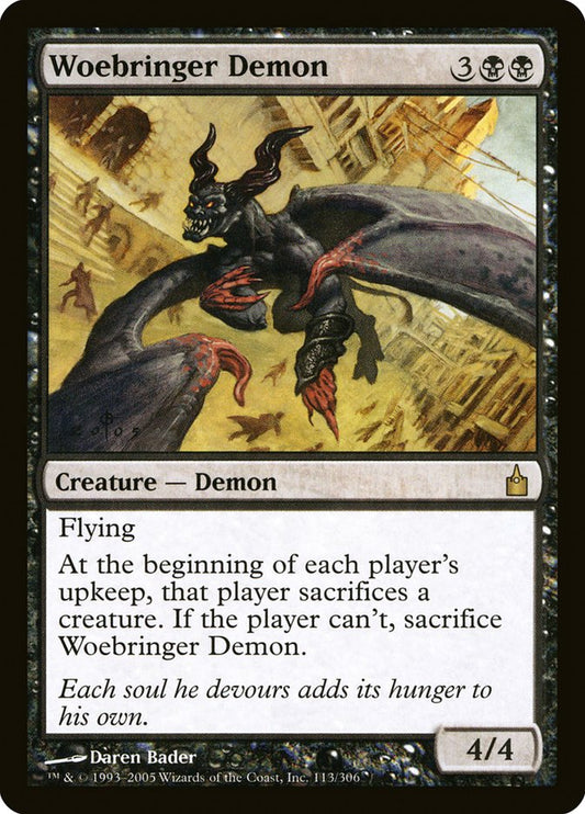 Woebringer Demon rav 113