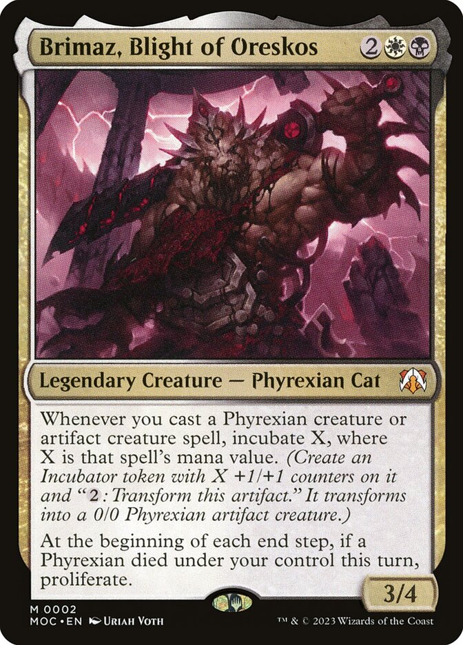 Brimaz, Blight of Oreskos moc 2