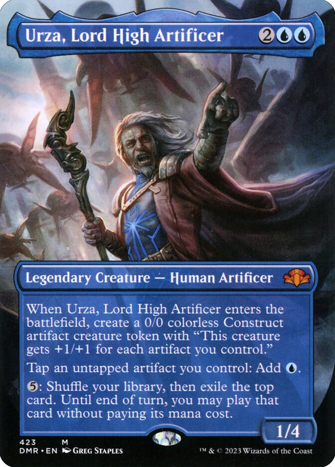 Urza, Lord High Artificer dmr 423