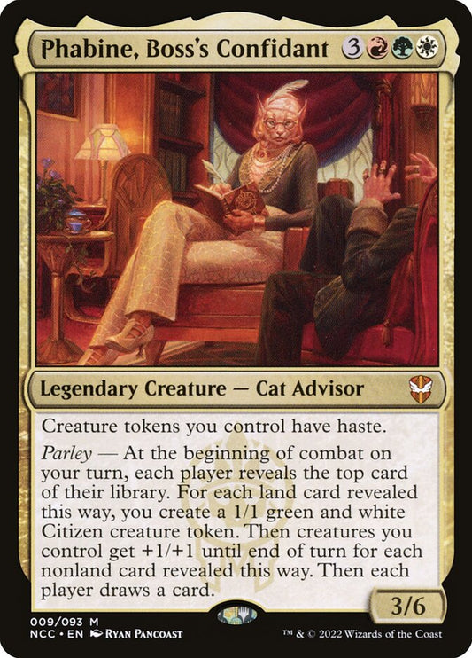Phabine, Boss's Confidant ncc 9