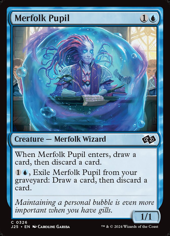 Merfolk Pupil j25 326