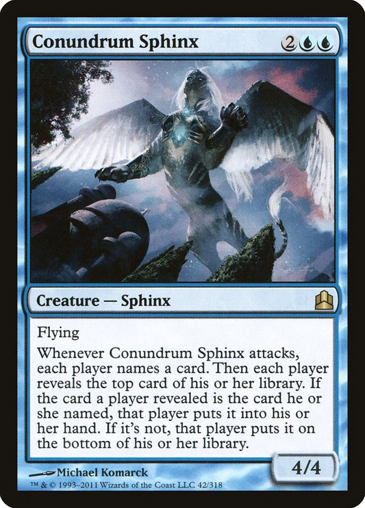 Conundrum Sphinx cmd 42