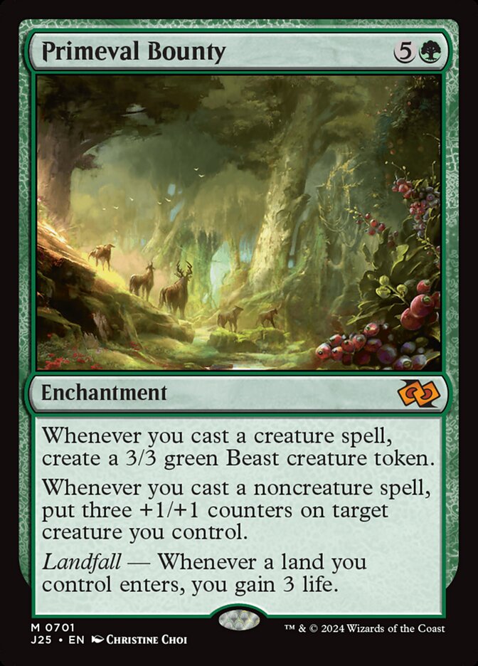 Primeval Bounty j25 701