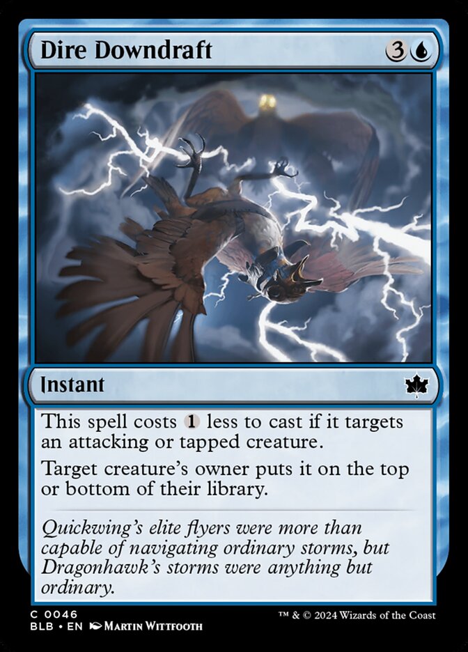 Dire Downdraft blb 46