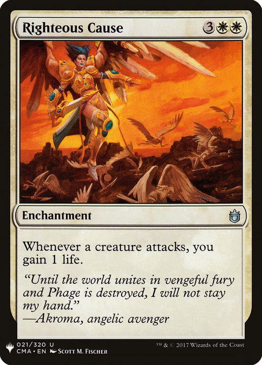 Righteous Cause plst CMA-21