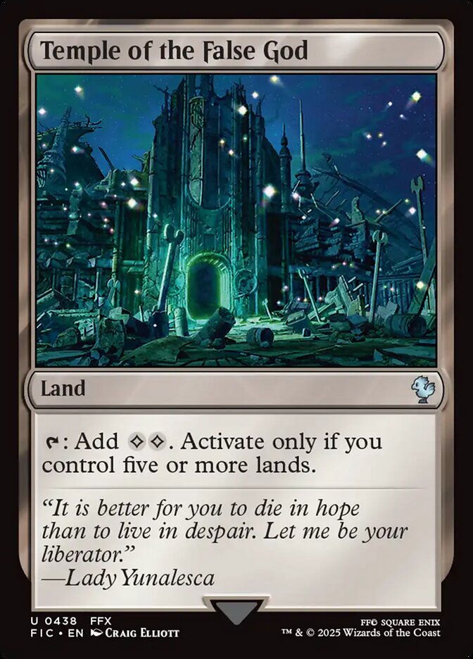 Temple of the False God fic 438