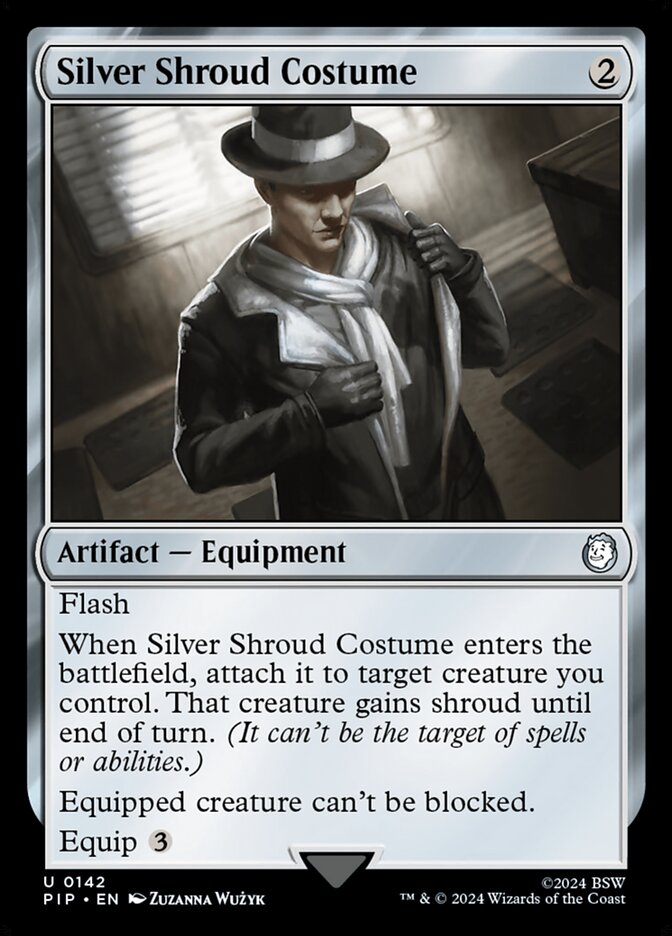 Silver Shroud Costume pip 142