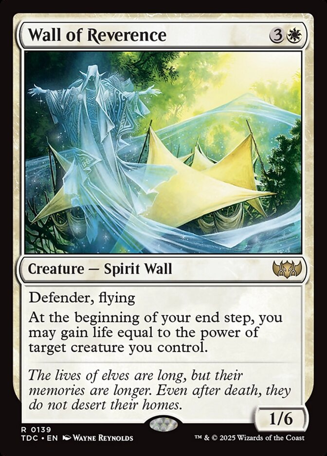 Wall of Reverence tdc 139