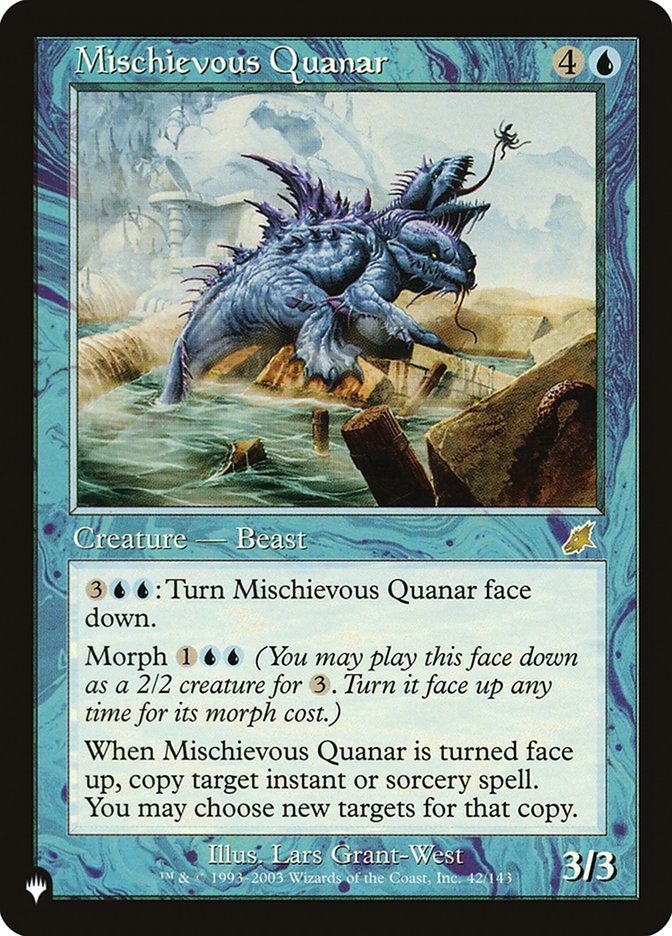 Mischievous Quanar plst SCG-42