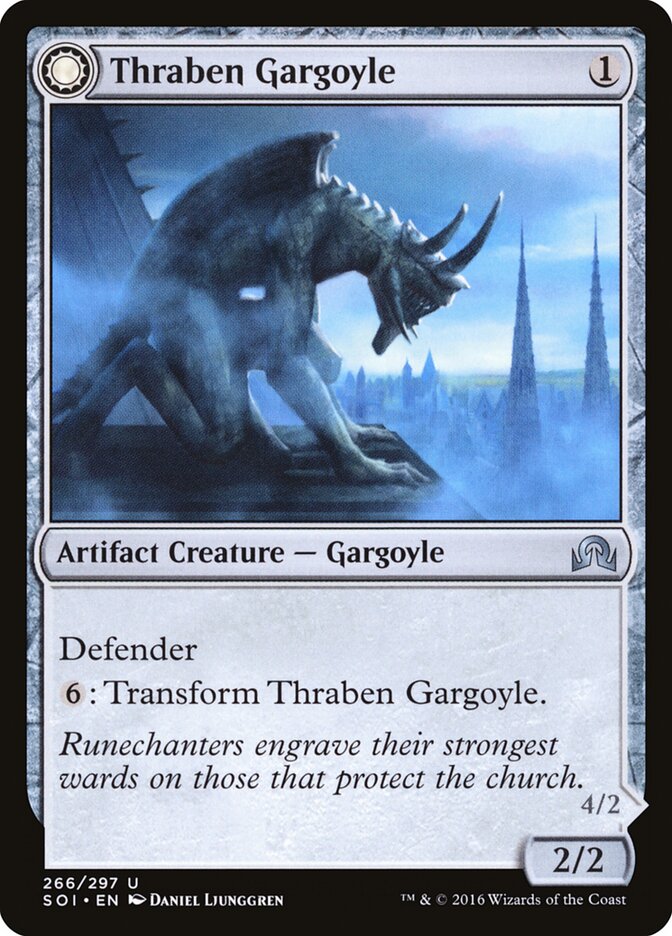 Thraben Gargoyle // Stonewing Antagonizer soi 266