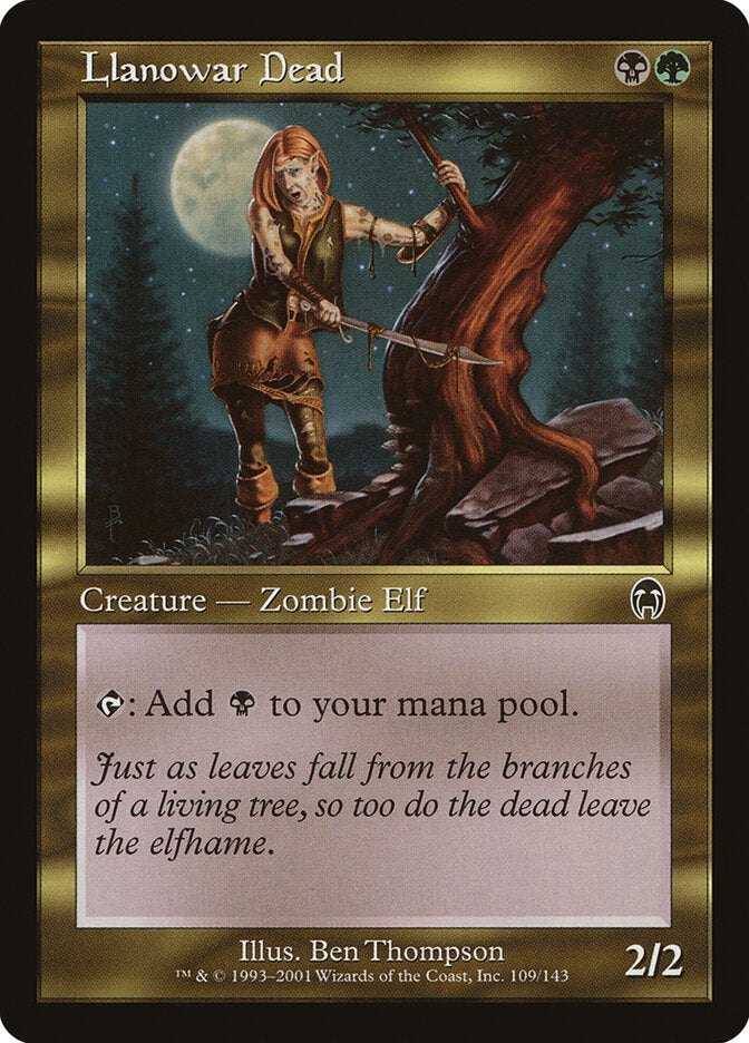 Llanowar Dead apc 109