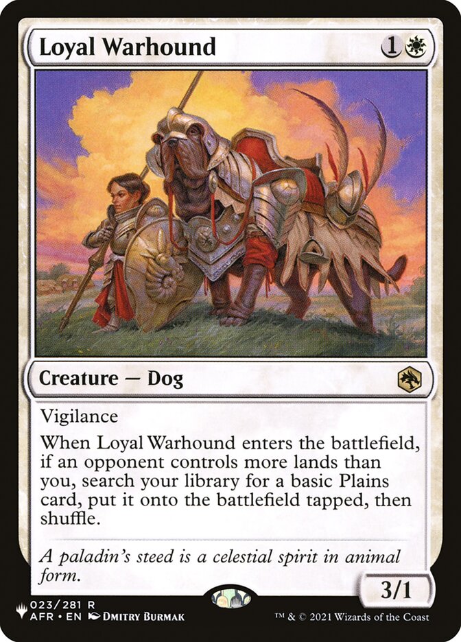 Loyal Warhound plst AFR-23