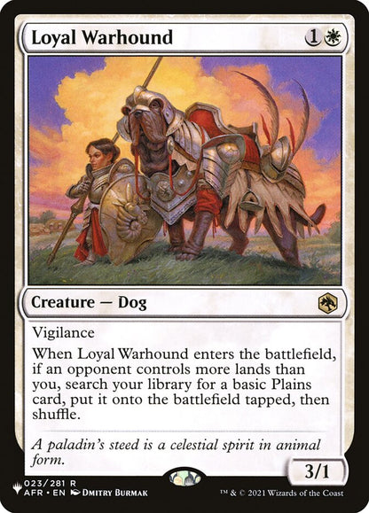 Loyal Warhound plst AFR-23