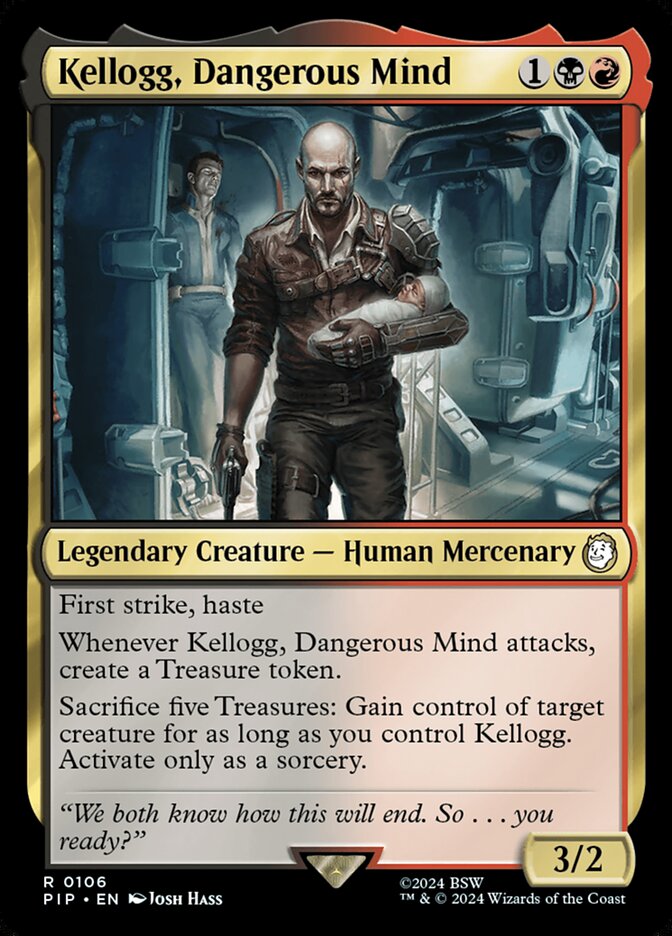 Kellogg, Dangerous Mind pip 106