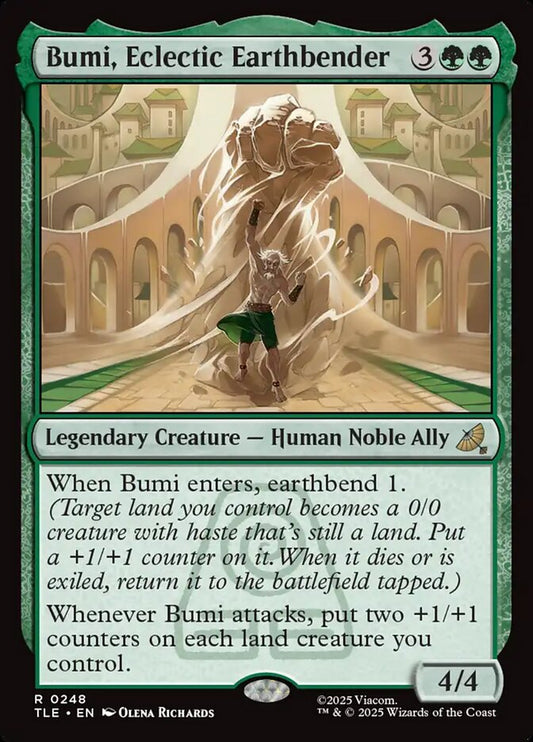 Bumi, Eclectic Earthbender tle 248