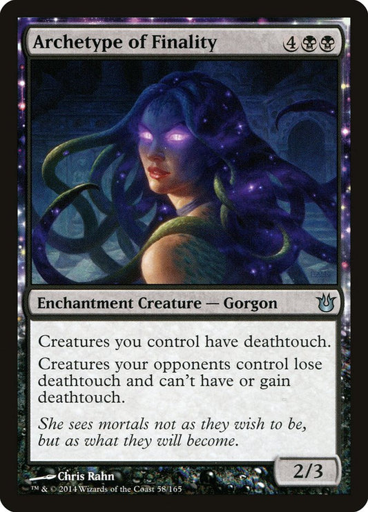 Archetype of Finality bng 58