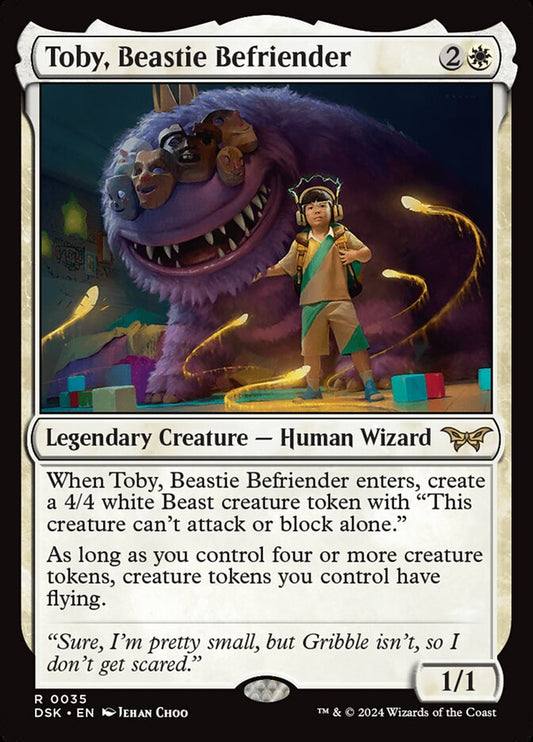 Toby, Beastie Befriender dsk 35