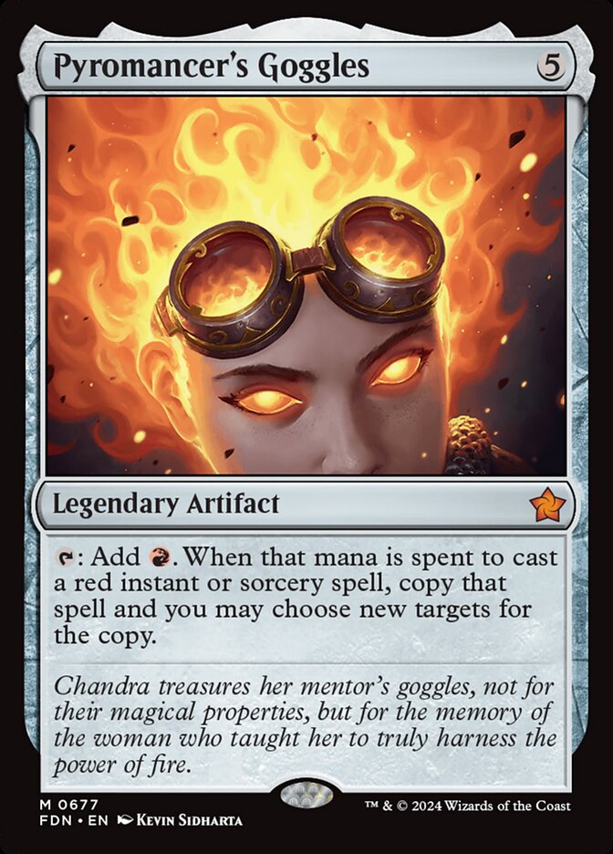 Pyromancer's Goggles fdn 677