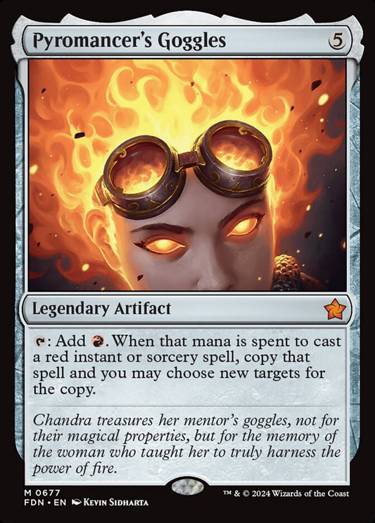 Pyromancer's Goggles fdn 677