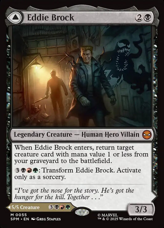Eddie Brock // Venom, Lethal Protector spm 55