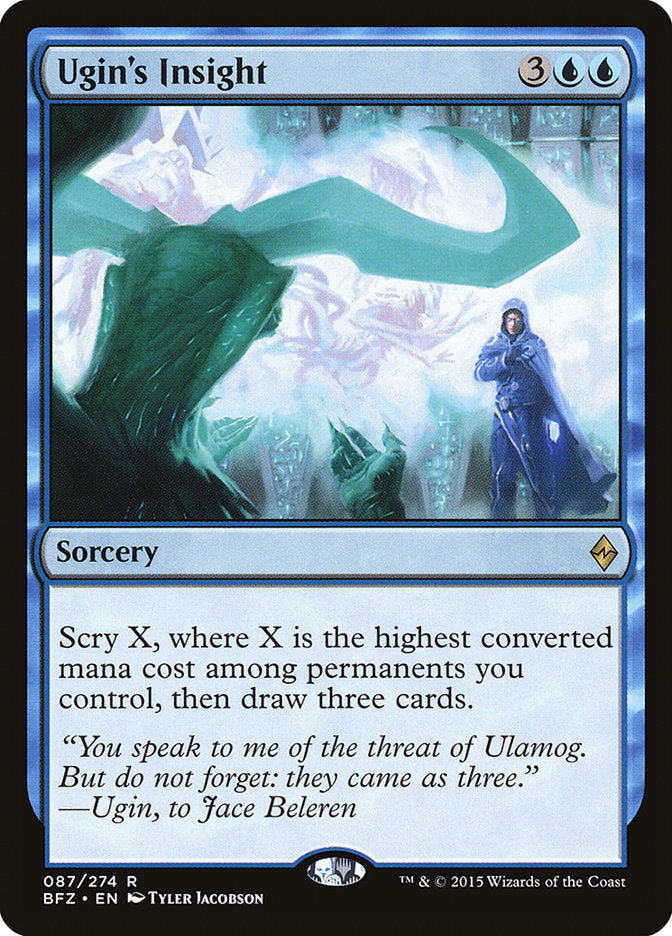 Ugin's Insight bfz 87