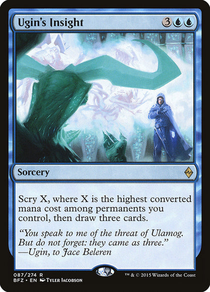 Ugin's Insight bfz 87