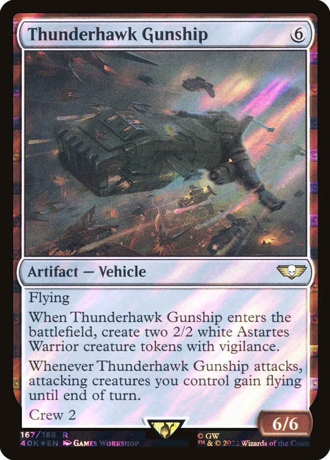 Thunderhawk Gunship 40k 167★