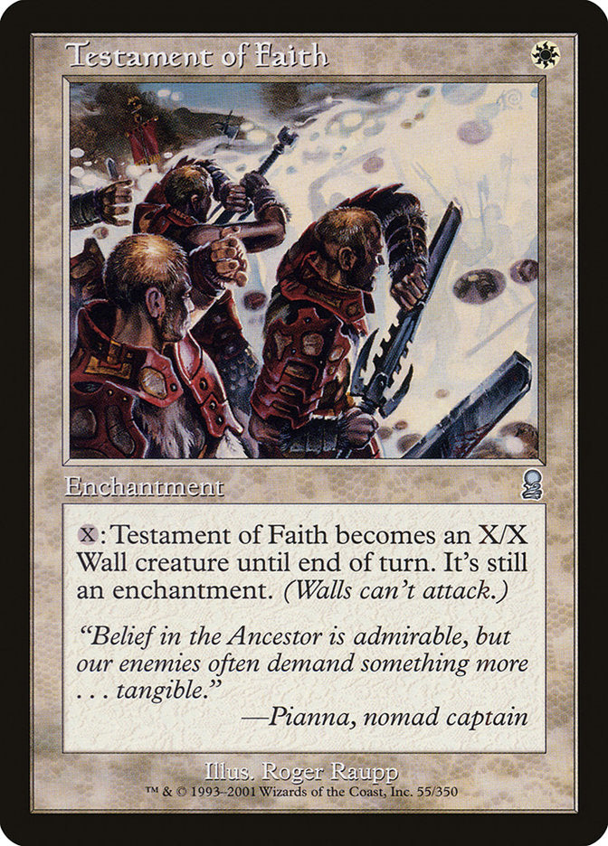 Testament of Faith ody 55