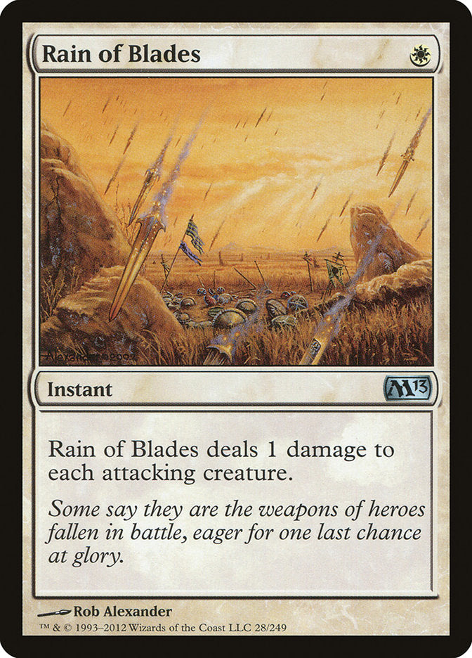Rain of Blades m13 28