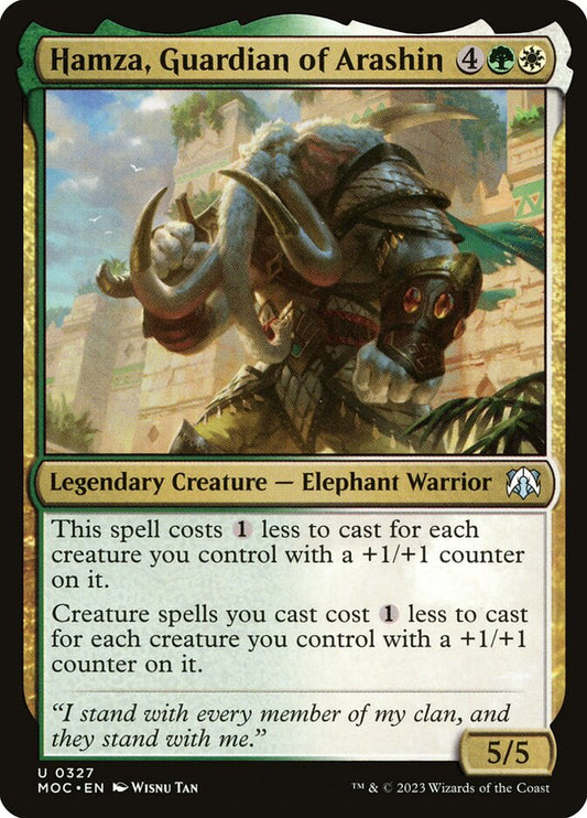 Hamza, Guardian of Arashin moc 327