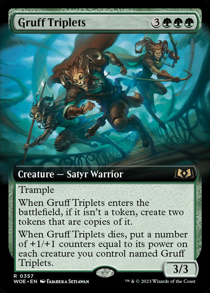 Gruff Triplets woe 357