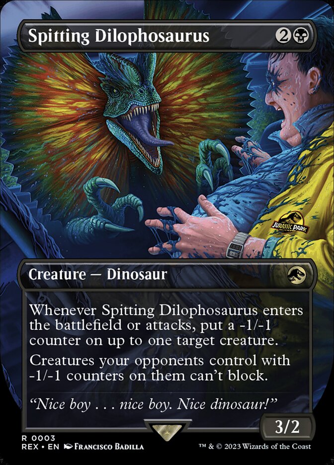 Spitting Dilophosaurus rex 3