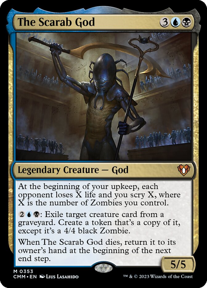 The Scarab God cmm 353