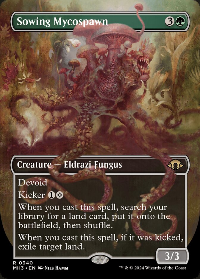 Sowing Mycospawn mh3 340