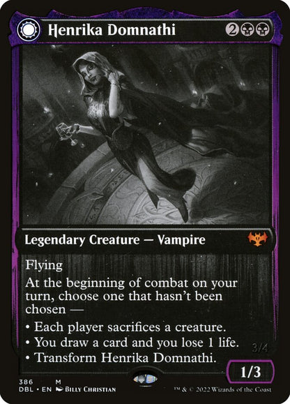 Henrika Domnathi // Henrika, Infernal Seer dbl 386