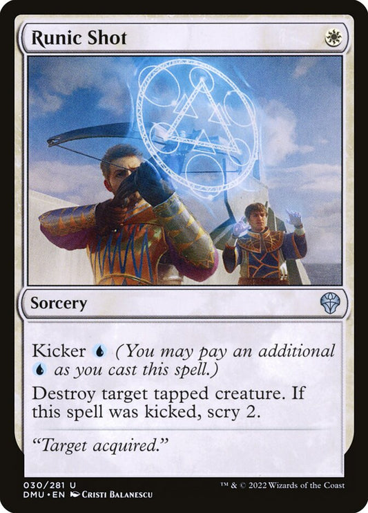 Runic Shot dmu 30