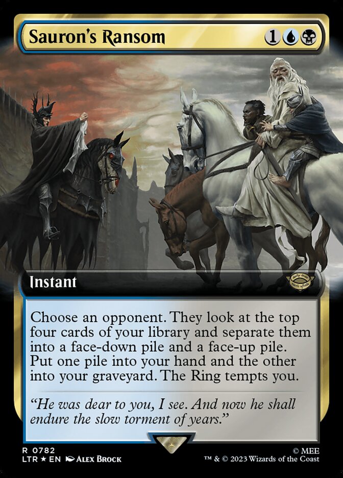 Sauron's Ransom ltr 782