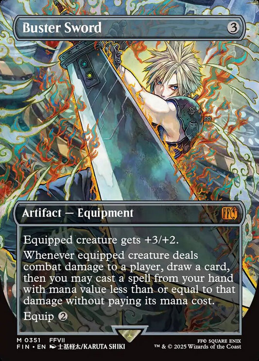 Buster Sword fin 351