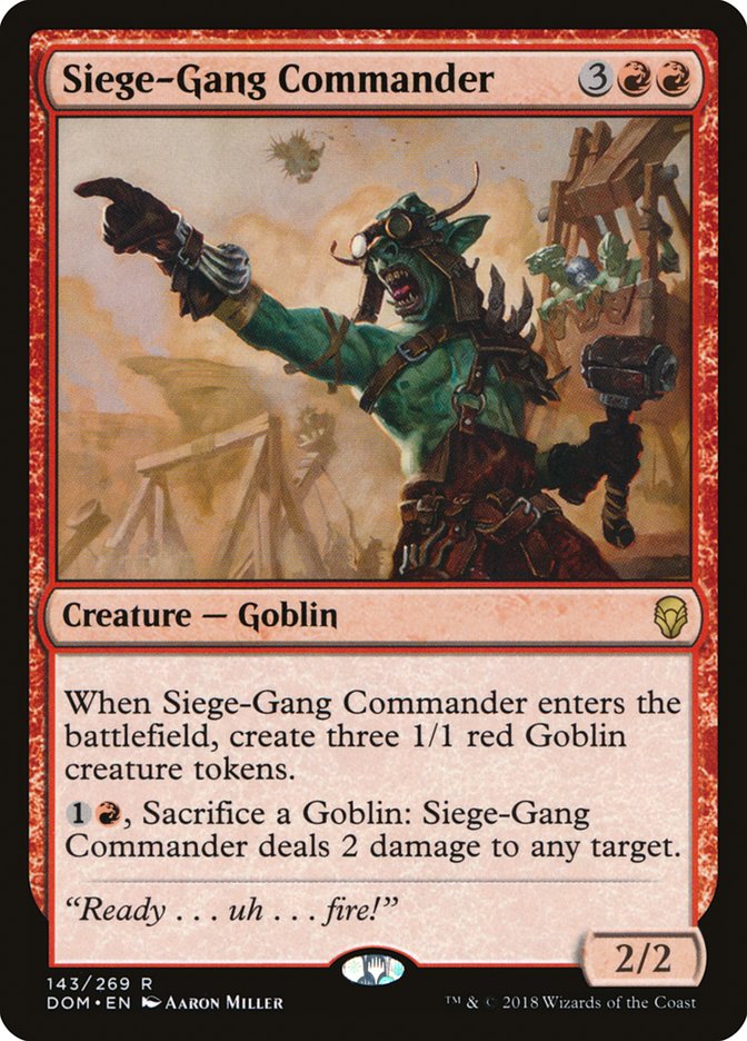 Siege-Gang Commander dom 143