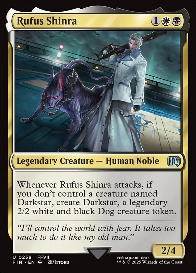 Rufus Shinra fin 238