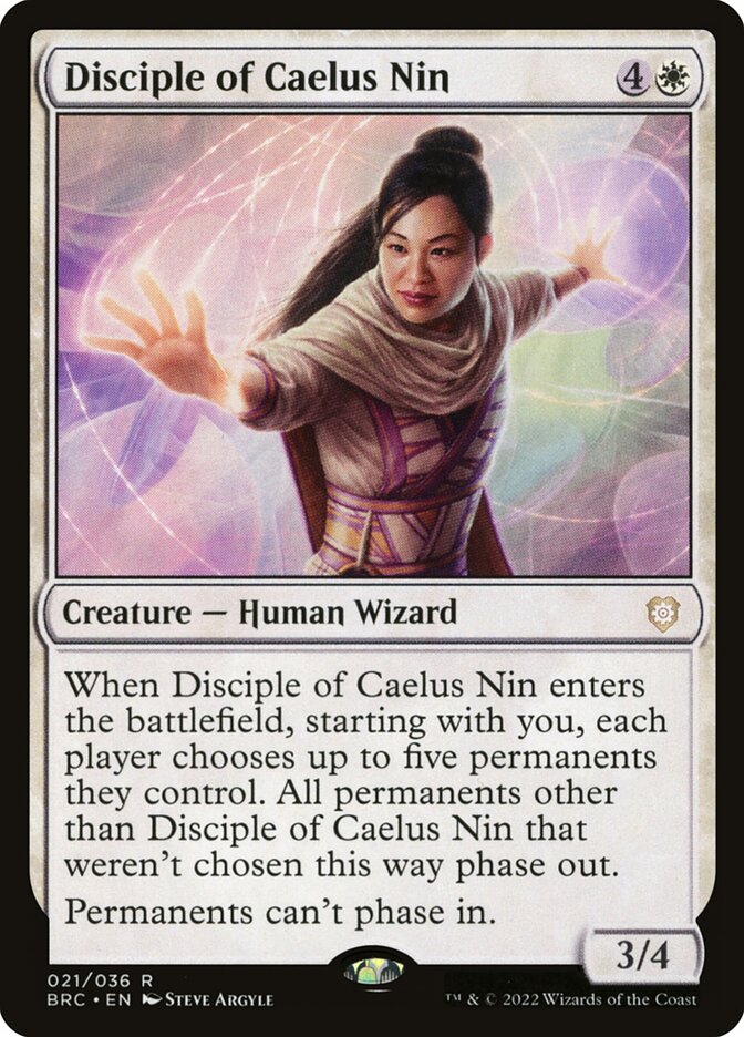 Disciple of Caelus Nin brc 21