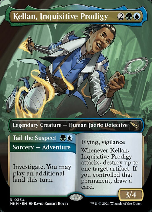 Kellan, Inquisitive Prodigy // Tail the Suspect mkm 334