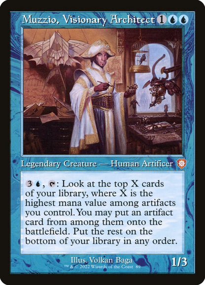 Muzzio, Visionary Architect brc 89