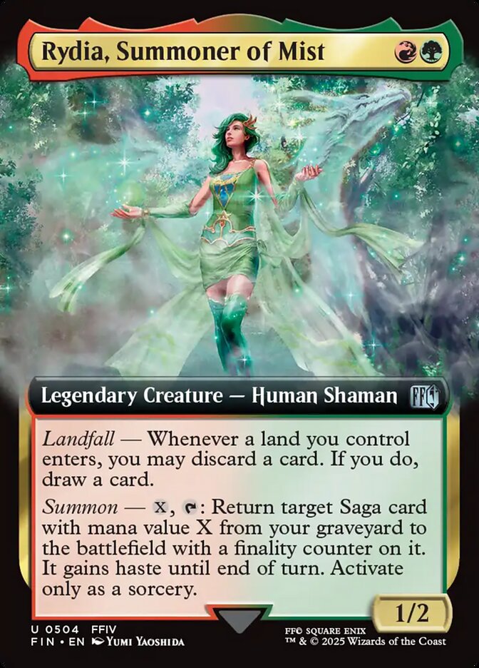 Rydia, Summoner of Mist fin 504