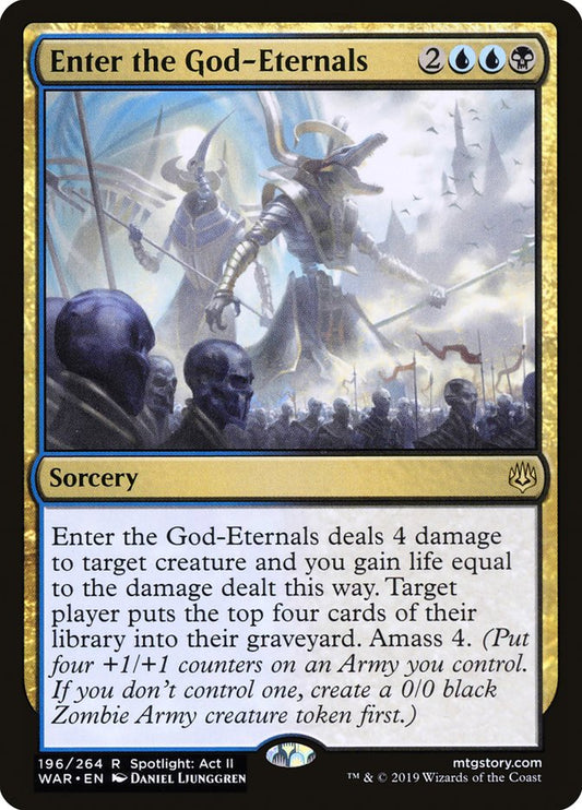 Enter the God-Eternals war 196